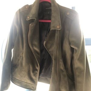 Banana Republic Faux Suede Jacket